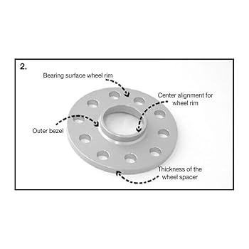 Amazon.com: H&R 20656014 DRS-System Wheel Spacer Set 20mm